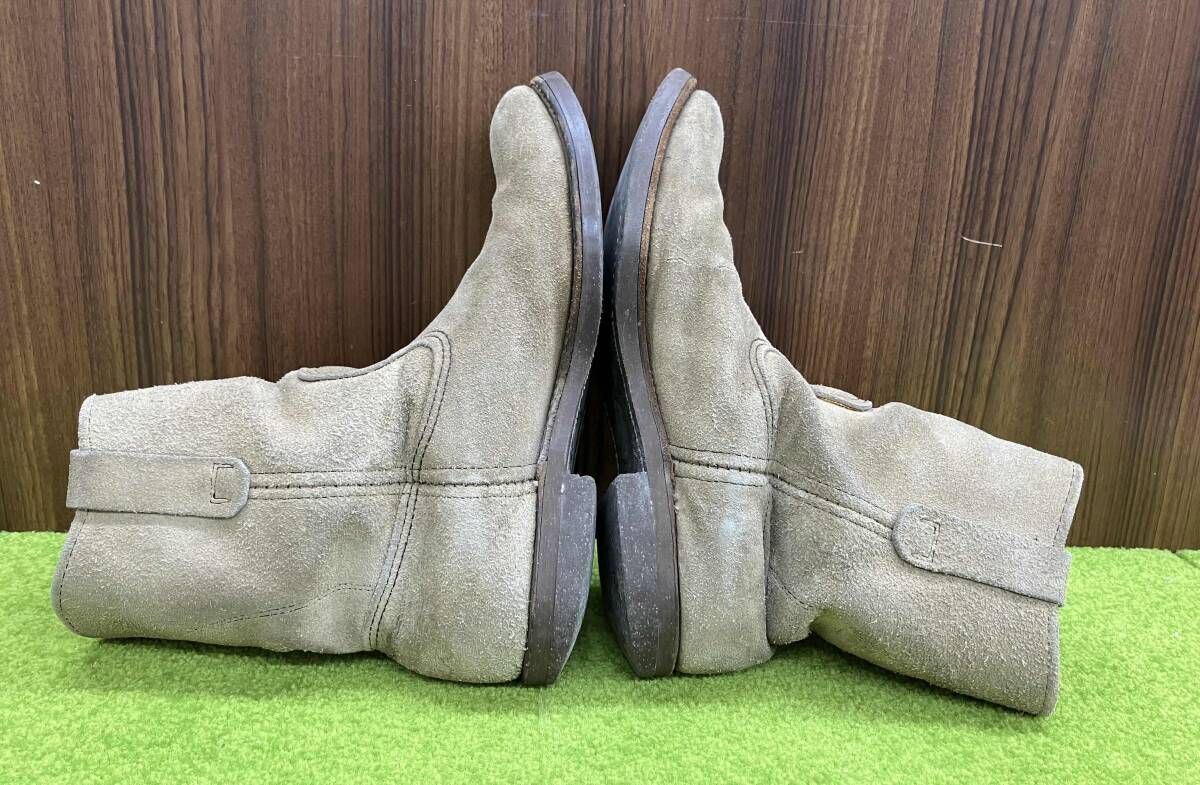 ワークブーツ スエード