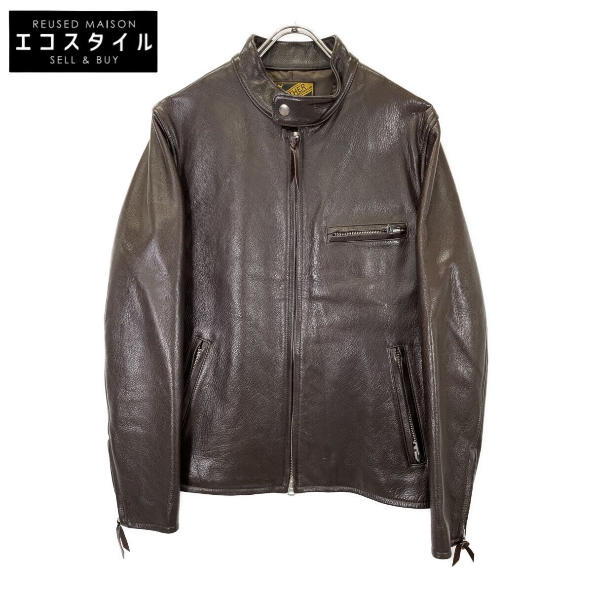 Y 2 LEATHER ワイツーレザー SR-41 シングルライダースジャケット 38