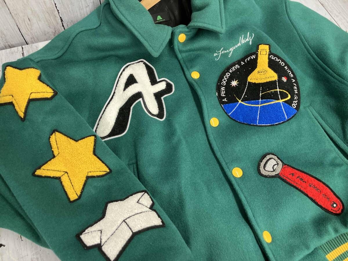 A FEW GOOD KIDS アフューグッドキッズ スタジャン Mサイズ スペース 