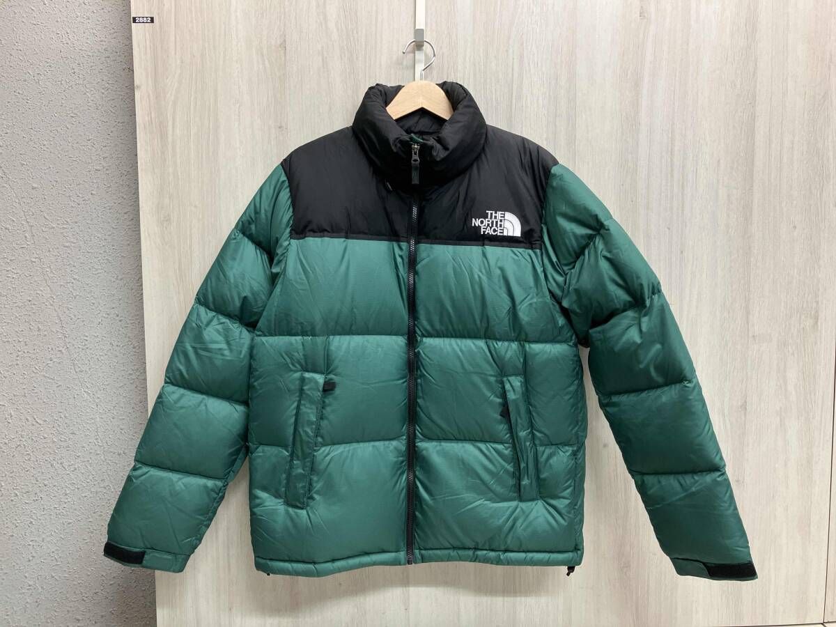 THE NORTH FACE ノースフェイス ND 92335 サイズL ヌプシジャケット グリーン系 ダウンジャケット