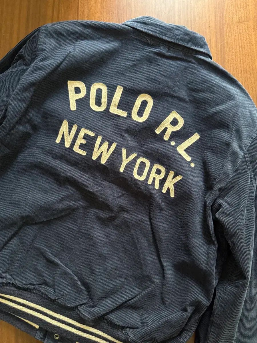 ポロ ラルフローレン コーデュロイ レター ジャケット