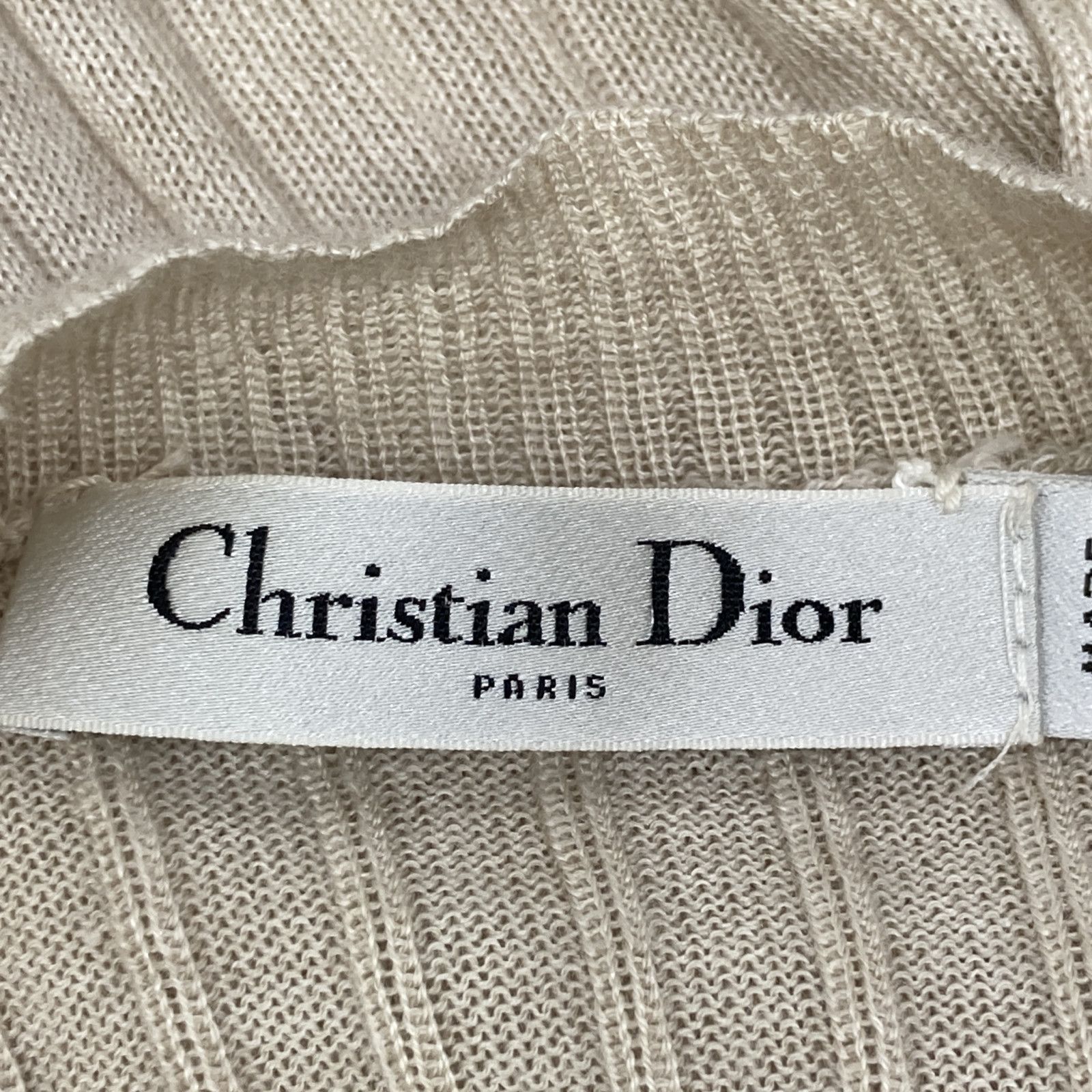 Christian Dior クリスチャンディオール 844S81AM115 ﾍﾞｰｼﾞｭ ｶｼﾐﾔｼﾙｸ