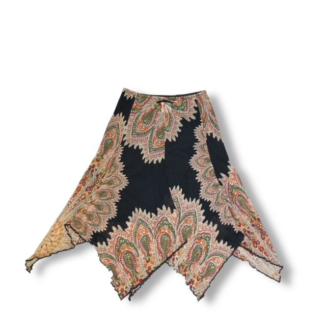 JEAN PAUL GAULTIER SKIRT 民族柄変形スカート ジャンポール ゴルチエ