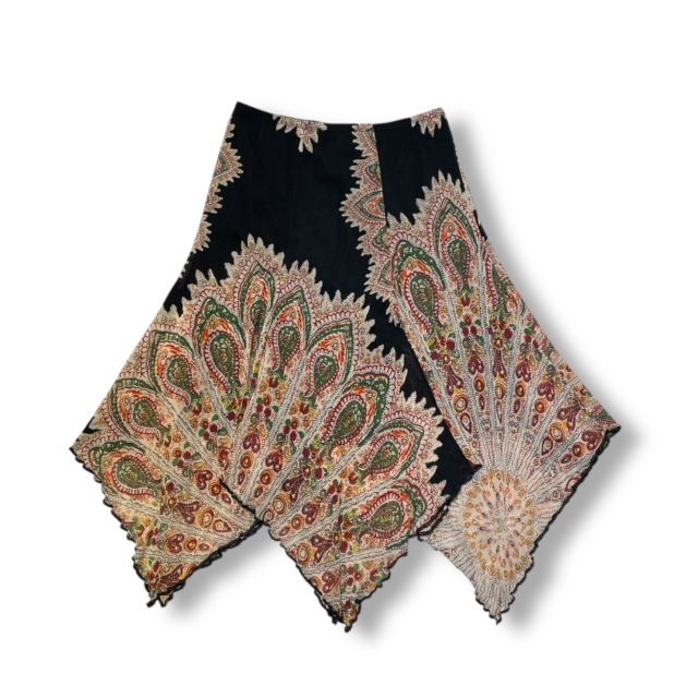 JEAN PAUL GAULTIER SKIRT 民族柄変形スカート ジャンポール ゴルチエ