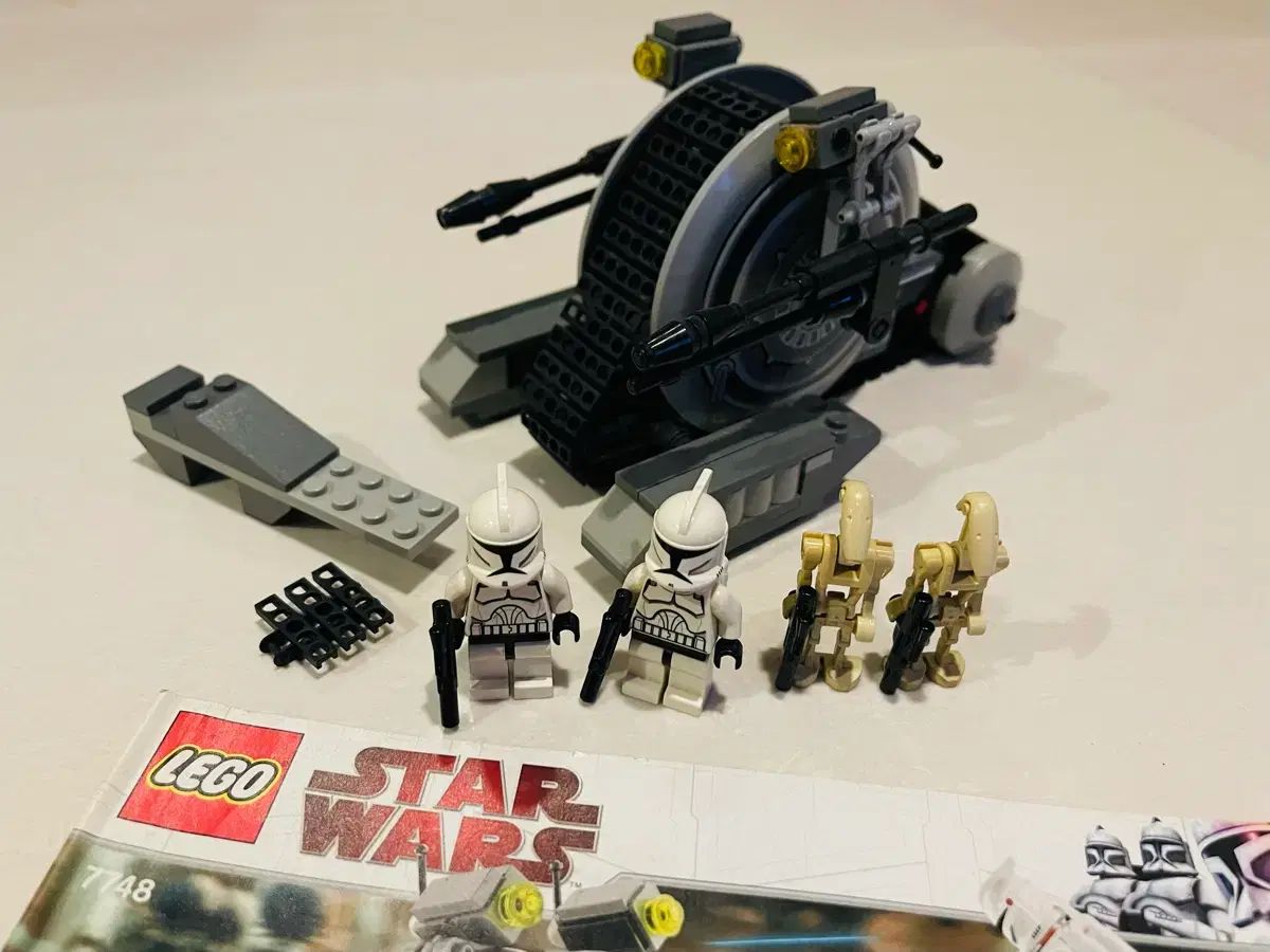 LEGO スター ウォーズ クローン トルーパー AAT 7748
