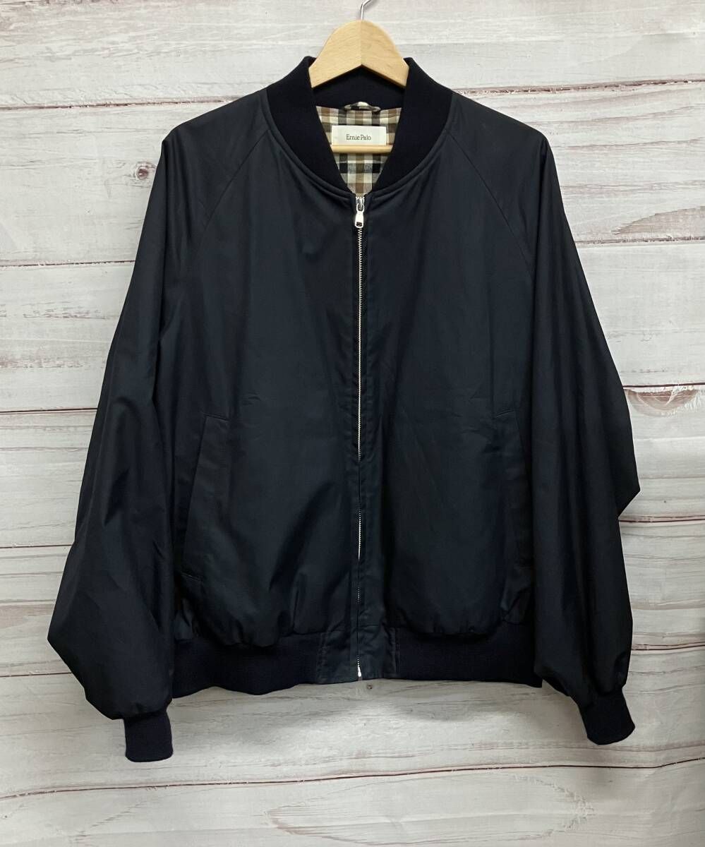 Ernie Palo アーニーパロ ブルゾンジャンパー メンズサイズXL ネイビー系