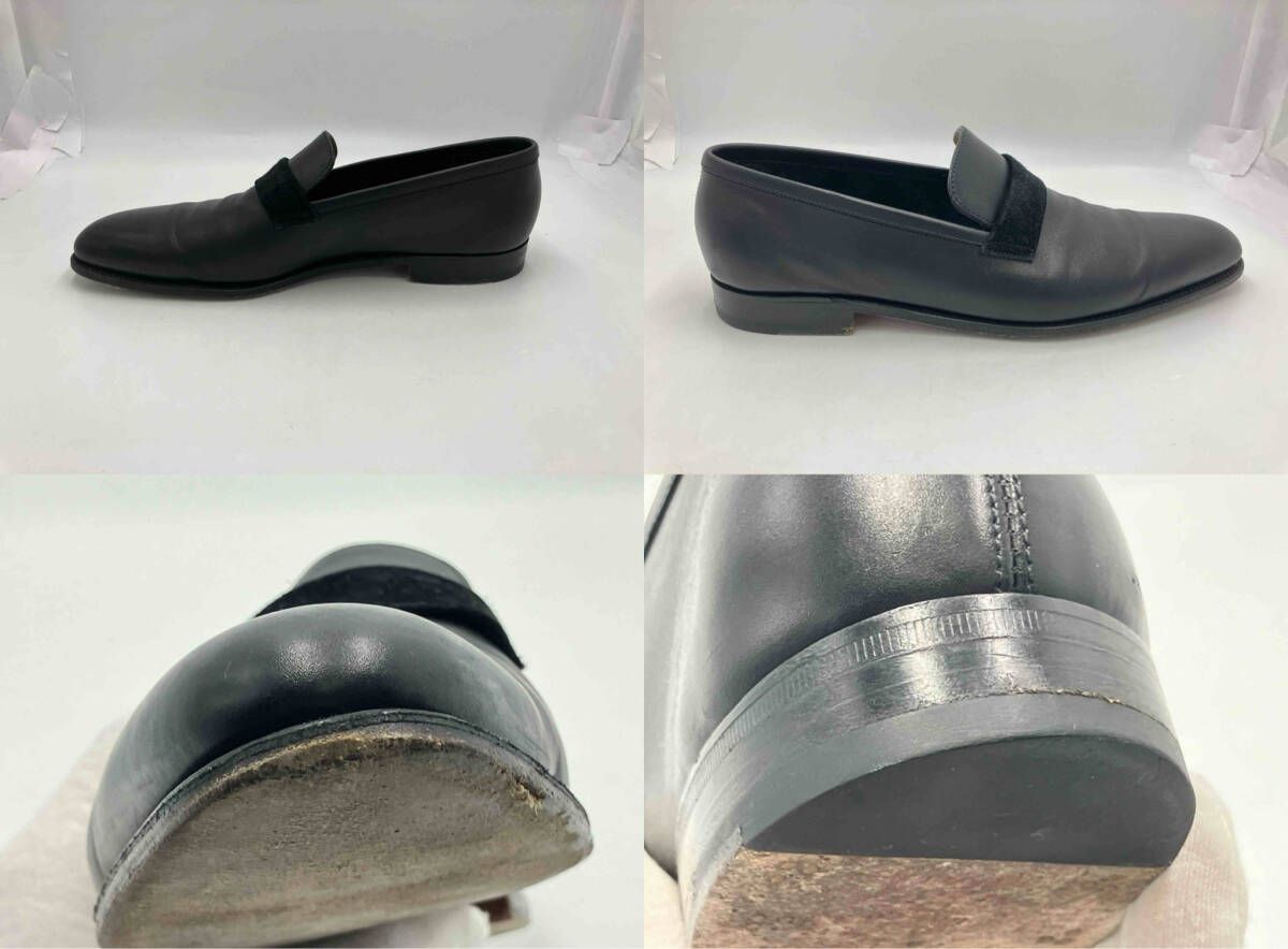  JOHN LOBB ローファー WELLS ブラック ローファー ブーツ 革靴