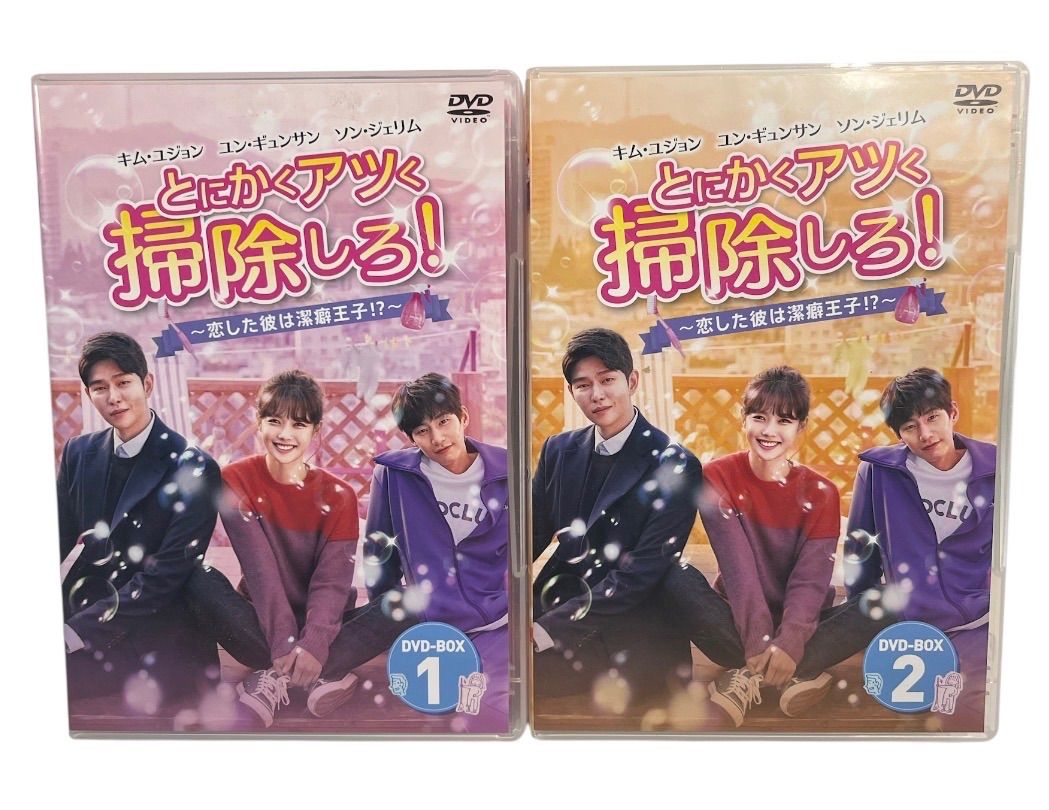 送料込】『とにかくアツく掃除しろ！ 〜恋した彼は潔癖王子⁉︎〜』DVD