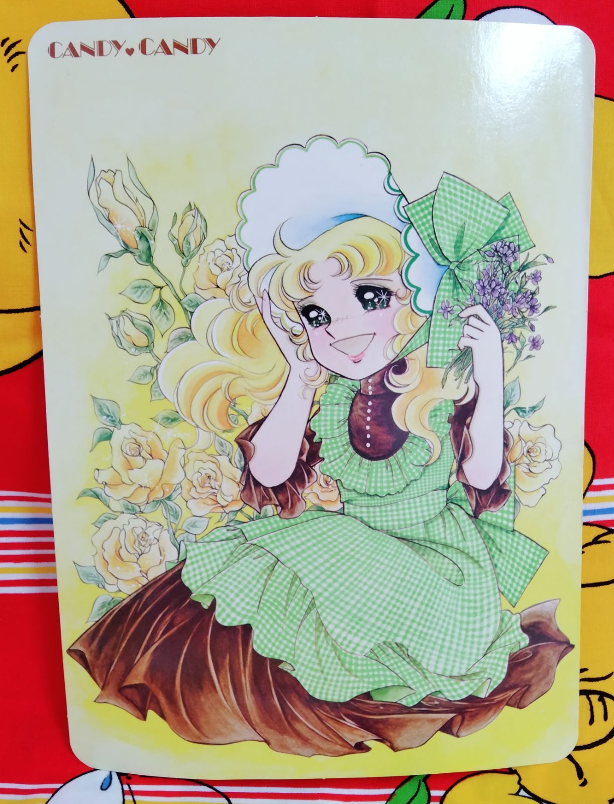 昭和レトロ】キャンディキャンディ いがらしゆみこ なかよし付録 紙製