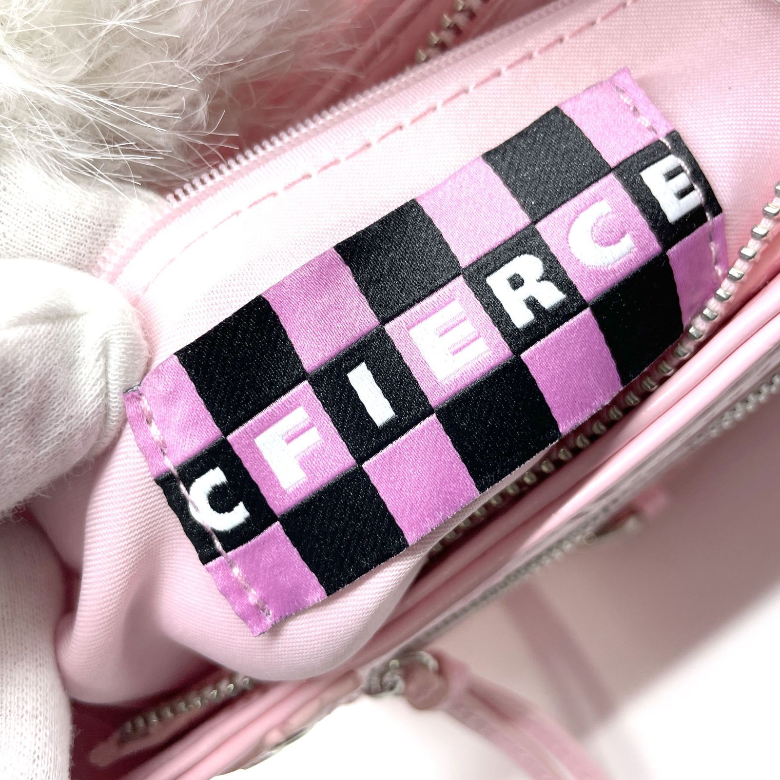 タグ付き CFIERCE 猫ぬいショルダーバッグ ワンショルダー ピンク