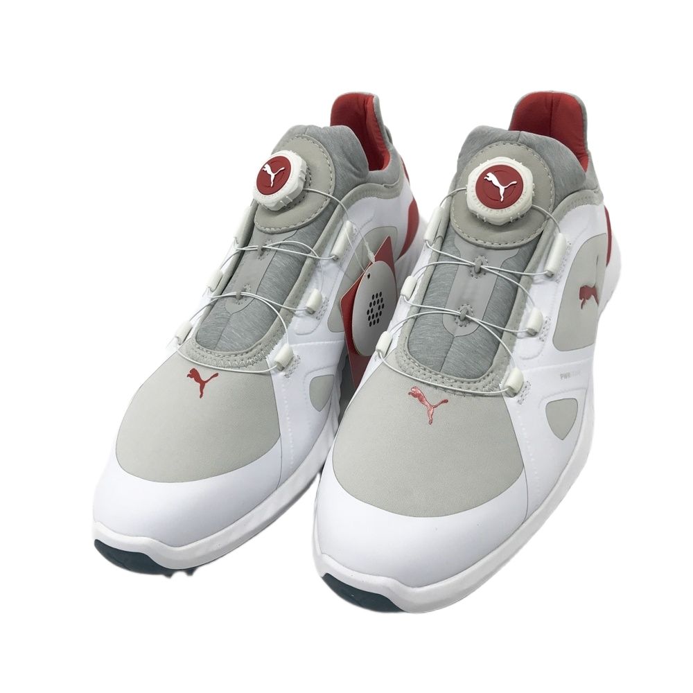 PUMA GOLF プーマゴルフ 190582 IGNITE DISC イグナイト ゴルフシューズ ホワイト系 26 ゴルフウェア メンズ ストスト