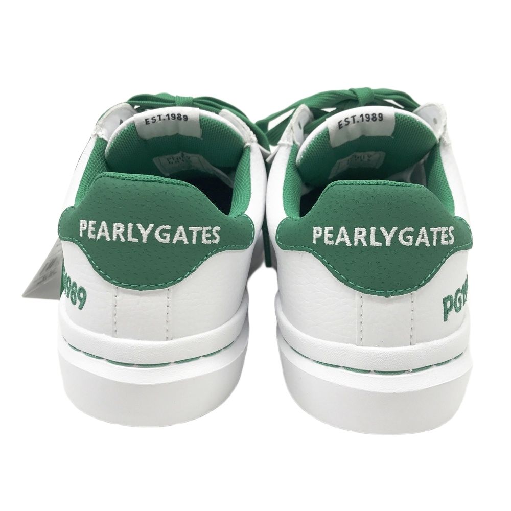 パーリーゲイツ パーリーゲイツ ゴルフシューズ 白×ネイビー ショートブーツ 053