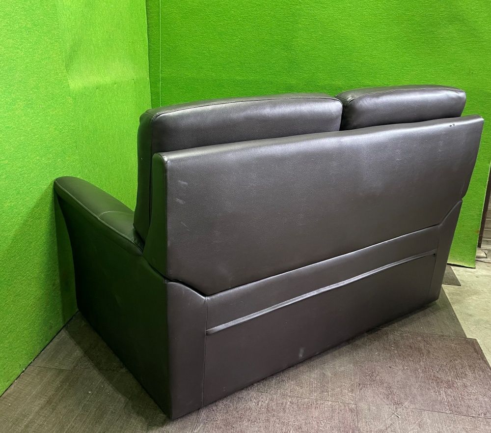  ダークブラウン色 2人掛けハイバックソファー 家財便発送 来店引き取り大 A 1012 丸洗いカバー 2人掛け 3人掛けソファ ソファ ソファベッド