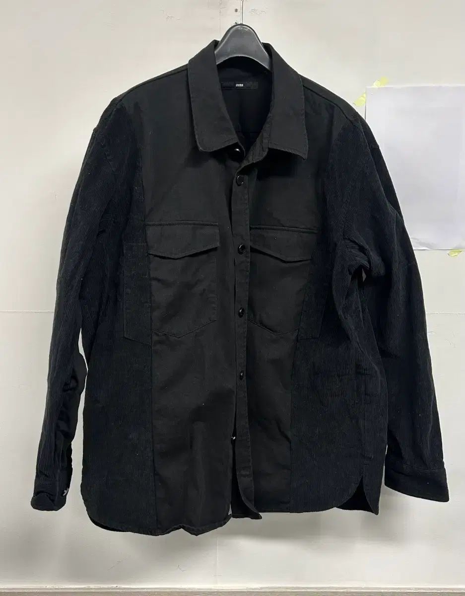 SYSTEM ブラック コットン ジャケット 105