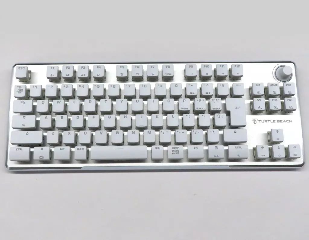 PCハード TURTLE BEACH 有線 磁気メカニカルゲーミングキーボード VULCAN II TKL PRO ホワイト TBK-2002-14-JP