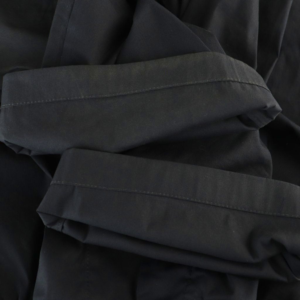 【中古】プラダ PRADA 25年 P262J コットンポプリン テーパードパンツ ボタンフライ 36 ネイビー レディース プラダ PRADA 25年 P262J コットンポプリン テーパードパンツ ボタン