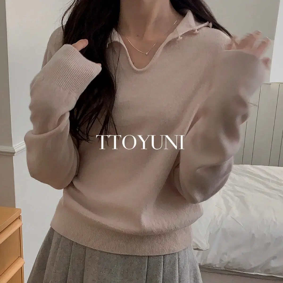 オキューペ ドーメタグ ミエル リリース ニット グレー