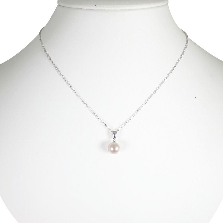 |ミキモト|K 18 WG|アコヤ真珠|ペンダント|j 129-4