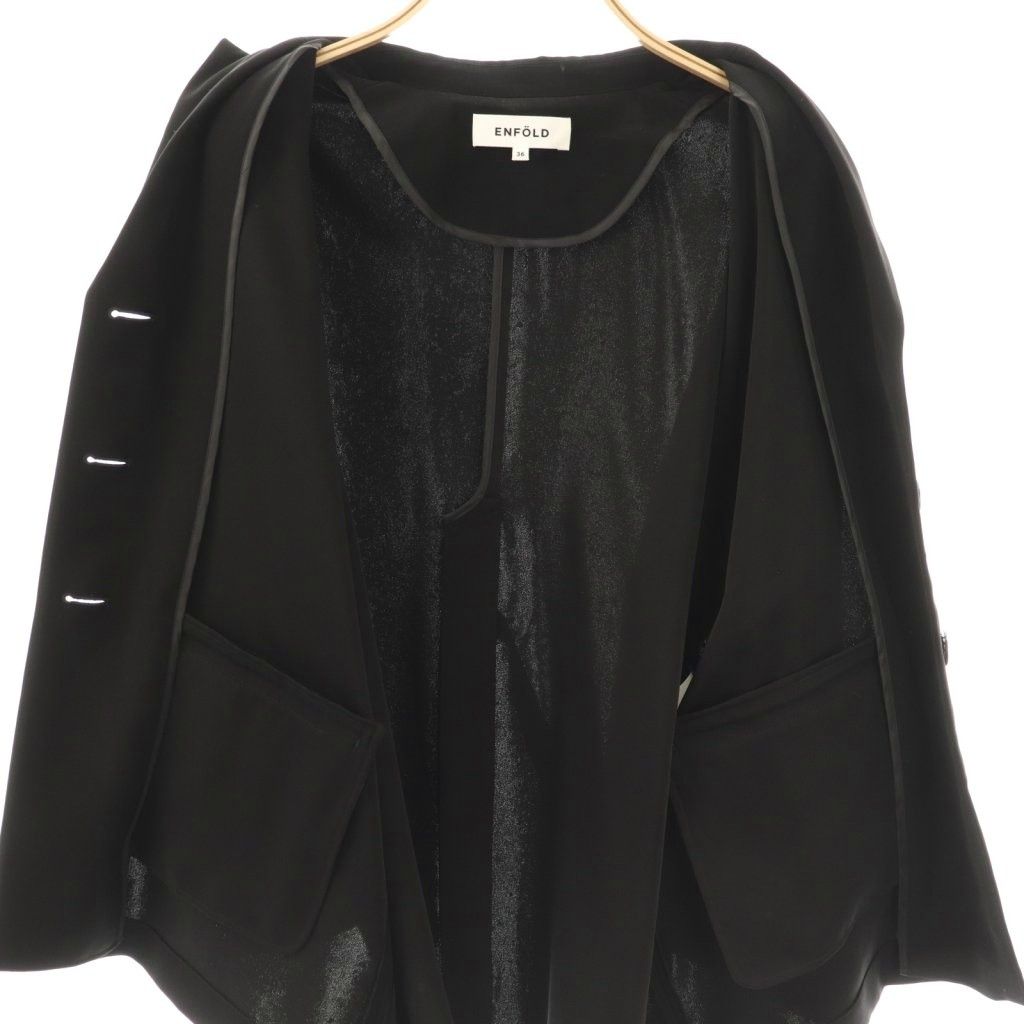 ENFOLD テーラードジャケット エンフォルド ENFOLD 25SS NOTCHED-COLLAR JACKET テーラード