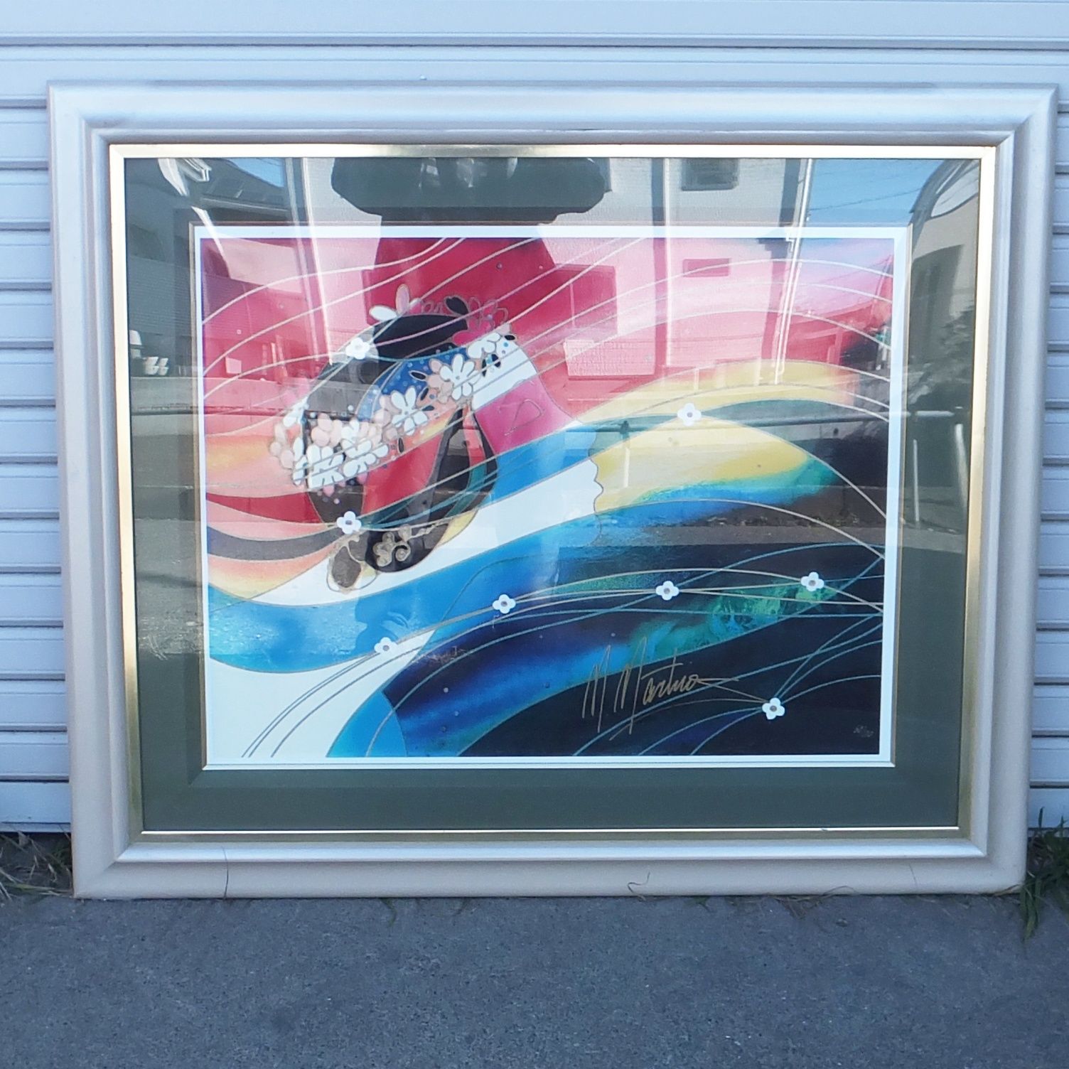 R 757 マーティロ マヌキアン 哀歌 シルクスクリーン ED No. 60 |10