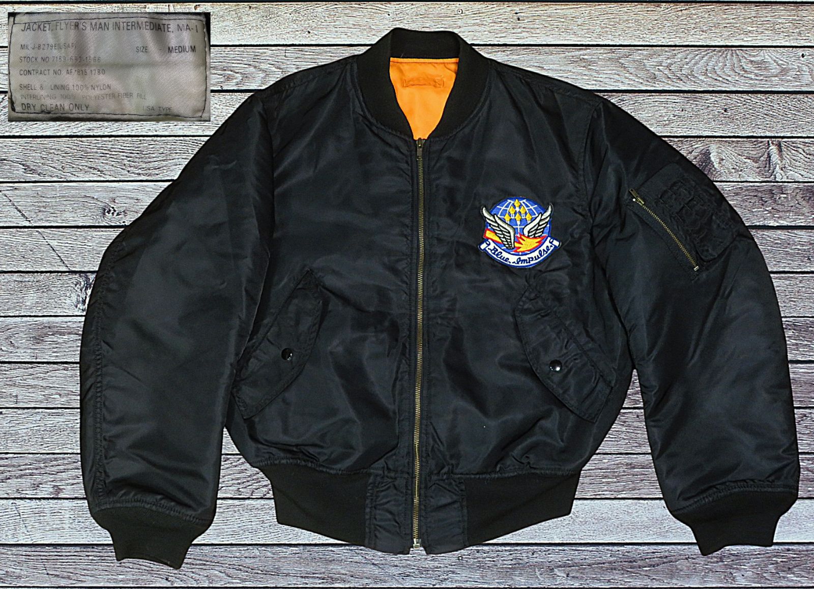 ✅️ブルーインパルス Mサイズ UNKNOWN 人気ブラック Blue impulse