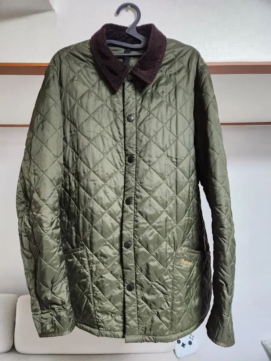 バブアー リーデスデール キルティングジャケット ヘリテイジ オリーブ色 XL