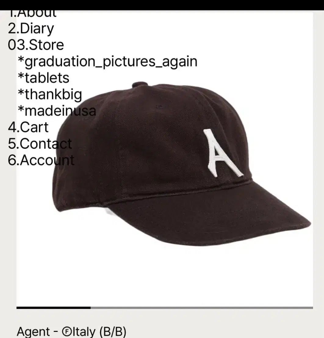 テプストアーズ ベースボールキャップ ブラウン L