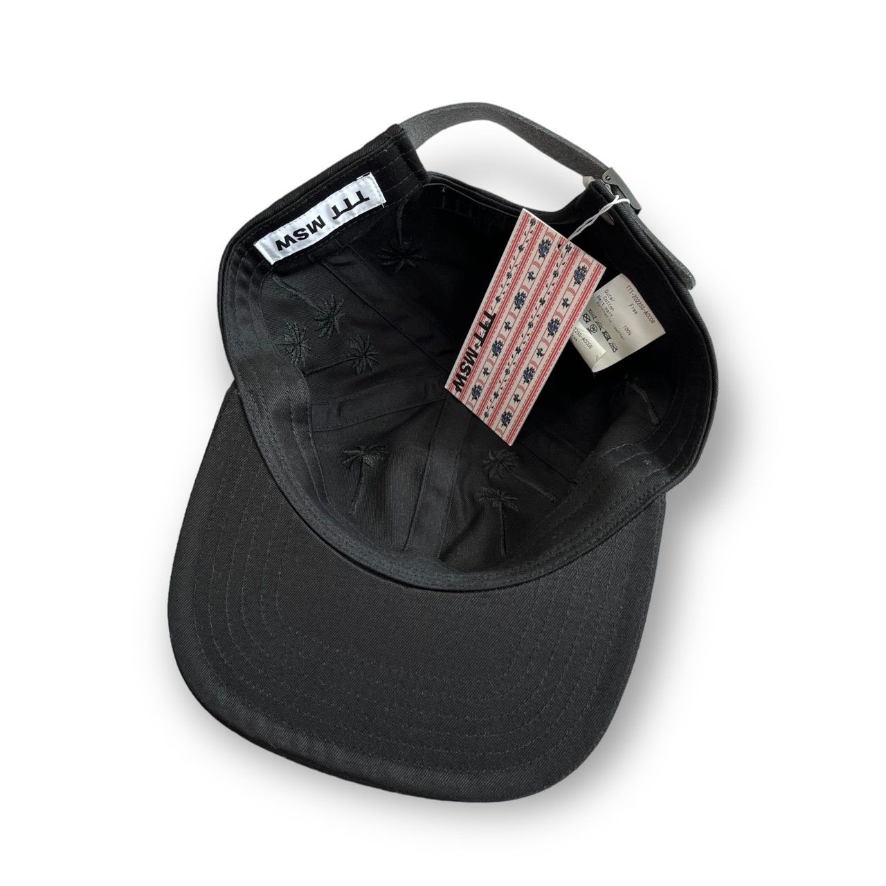 参考上代16500円 未使用 TTT_MSW 22SS パームツリーキャップ 帽子