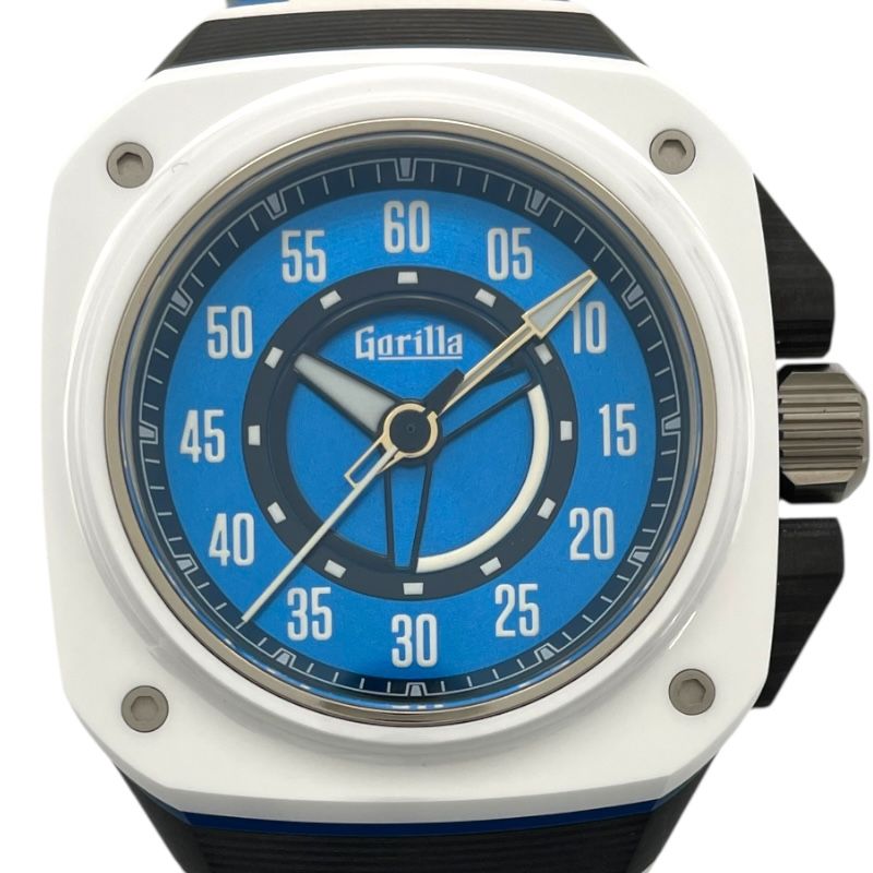 レガシー 日本ハムファイターズモデル HKF 01.0 ブルー カーボン|アルミ|セラミック|チタン 自動巻き メンズ 腕時計