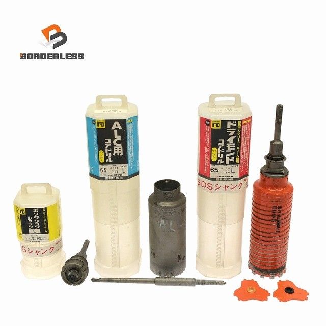 品セット ミヤナガ ポリクリックシャンク SDSプラス ALC用コアドリル65 130 ドライモンドコアドリル65