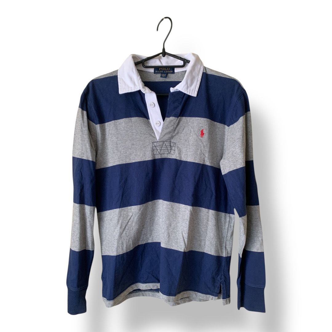 Polo Ralph Lauren(ポロ ラルフローレン) ボーダー柄長袖ラガーシャツ