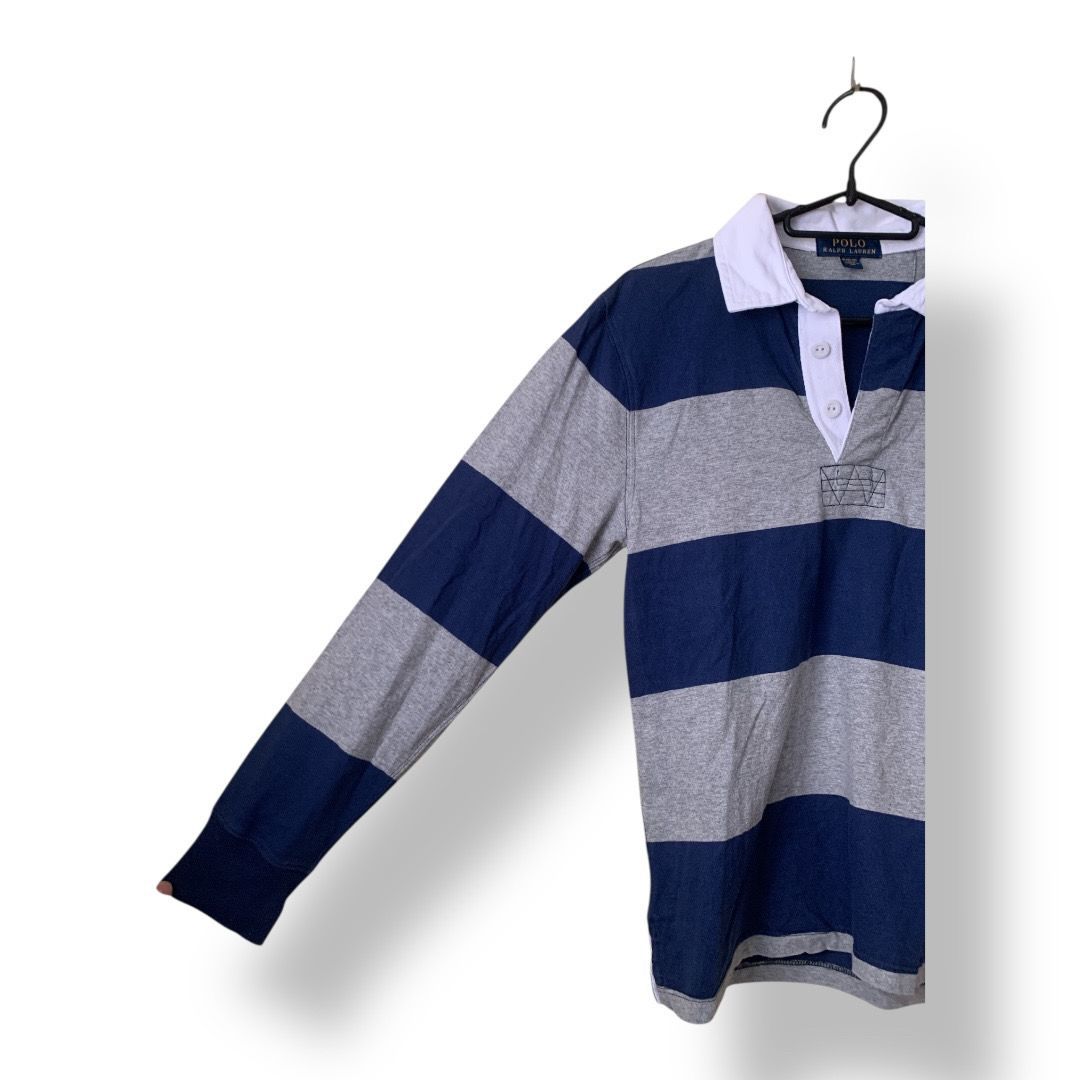 Polo Ralph Lauren(ポロ ラルフローレン) ボーダー柄長袖ラガーシャツ