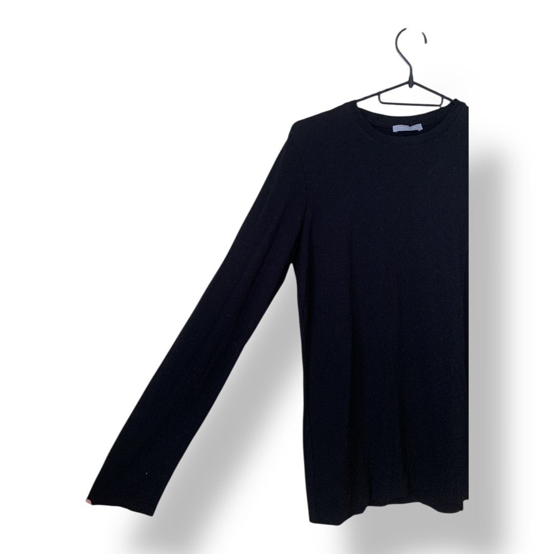 theory luxe(セオリーリュクス) 長袖カットソー 黒色 38サイズ