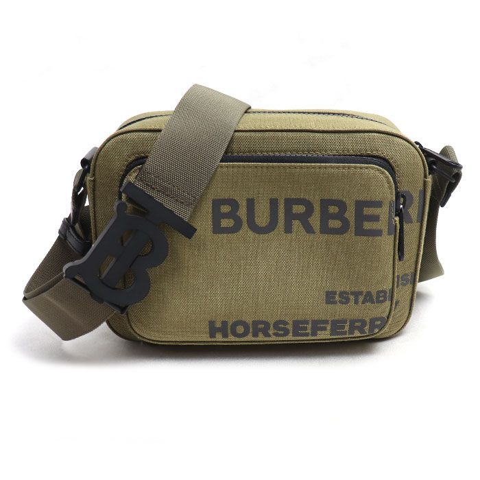 バーバリー ホースフェリープリント カメラバッグ ショルダーバッグ カーキ 8050806 メンズ