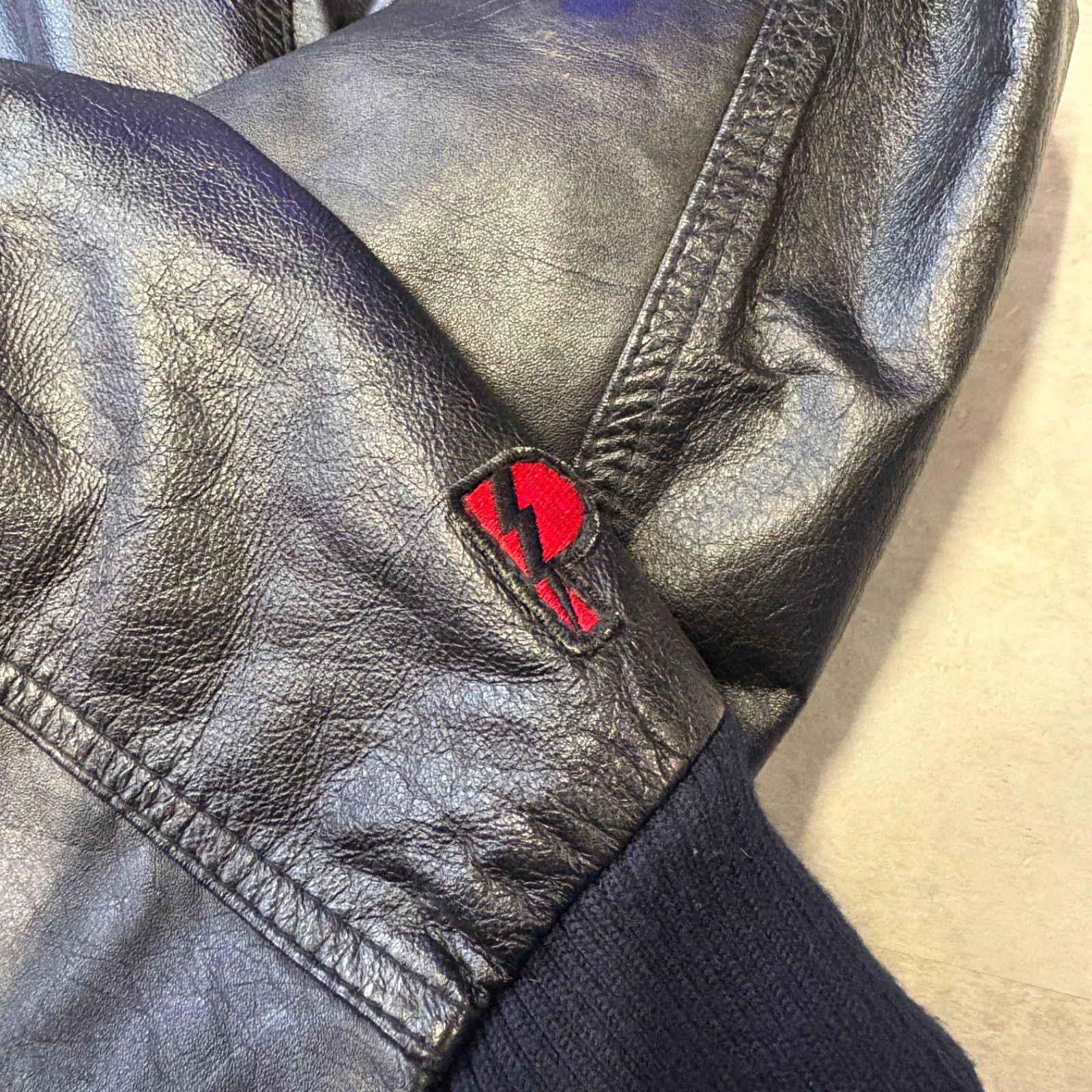 Pro Player NBA CHICAGO BULLS leather jacket レザージャケット XL