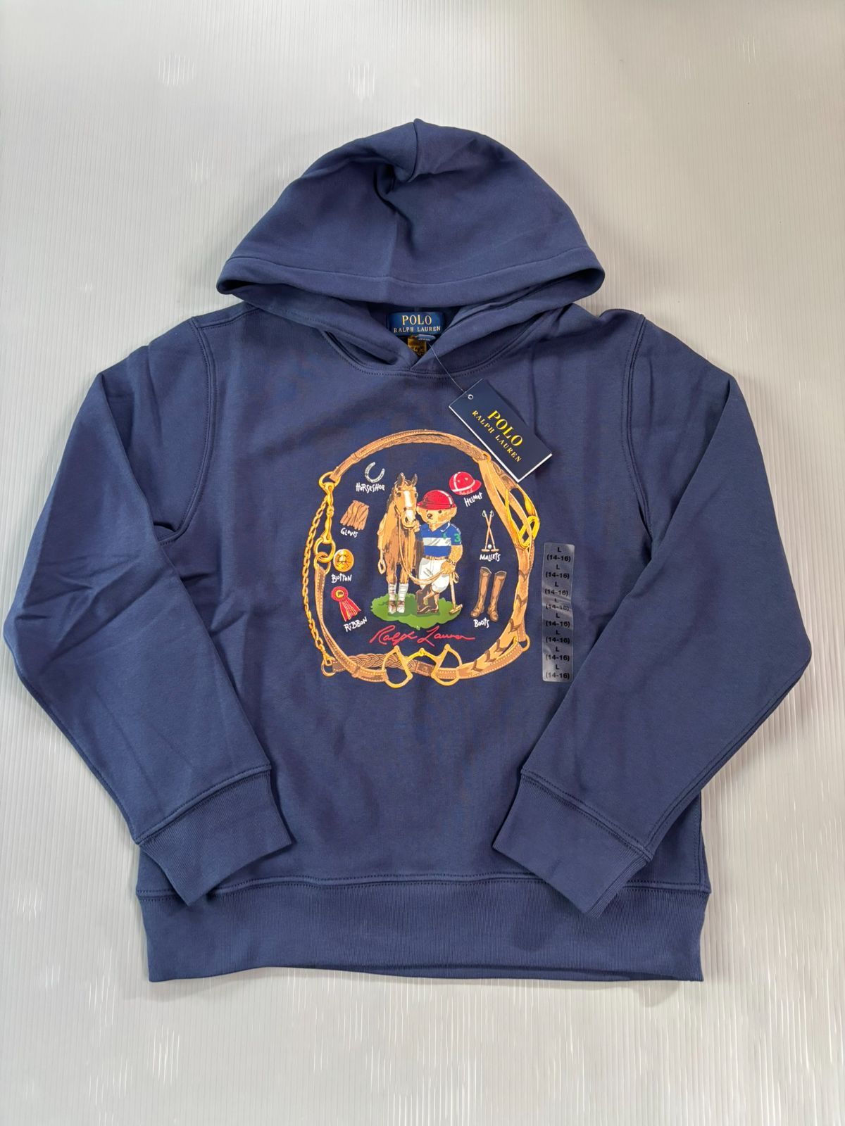 今季最新作ラルフローレン ポロベア パーカー ボーイズサイズ150、160