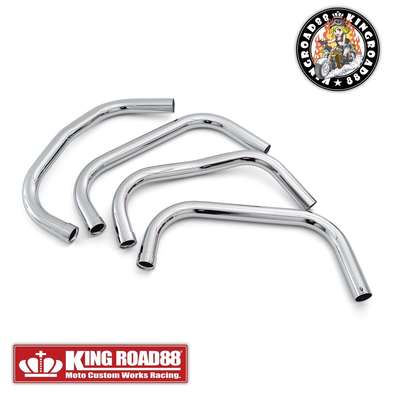 Xjr400 4hmマフラー 新商品】ヤマハ XJR400 前期 4HM マフラー KingRoad88 King管 フル