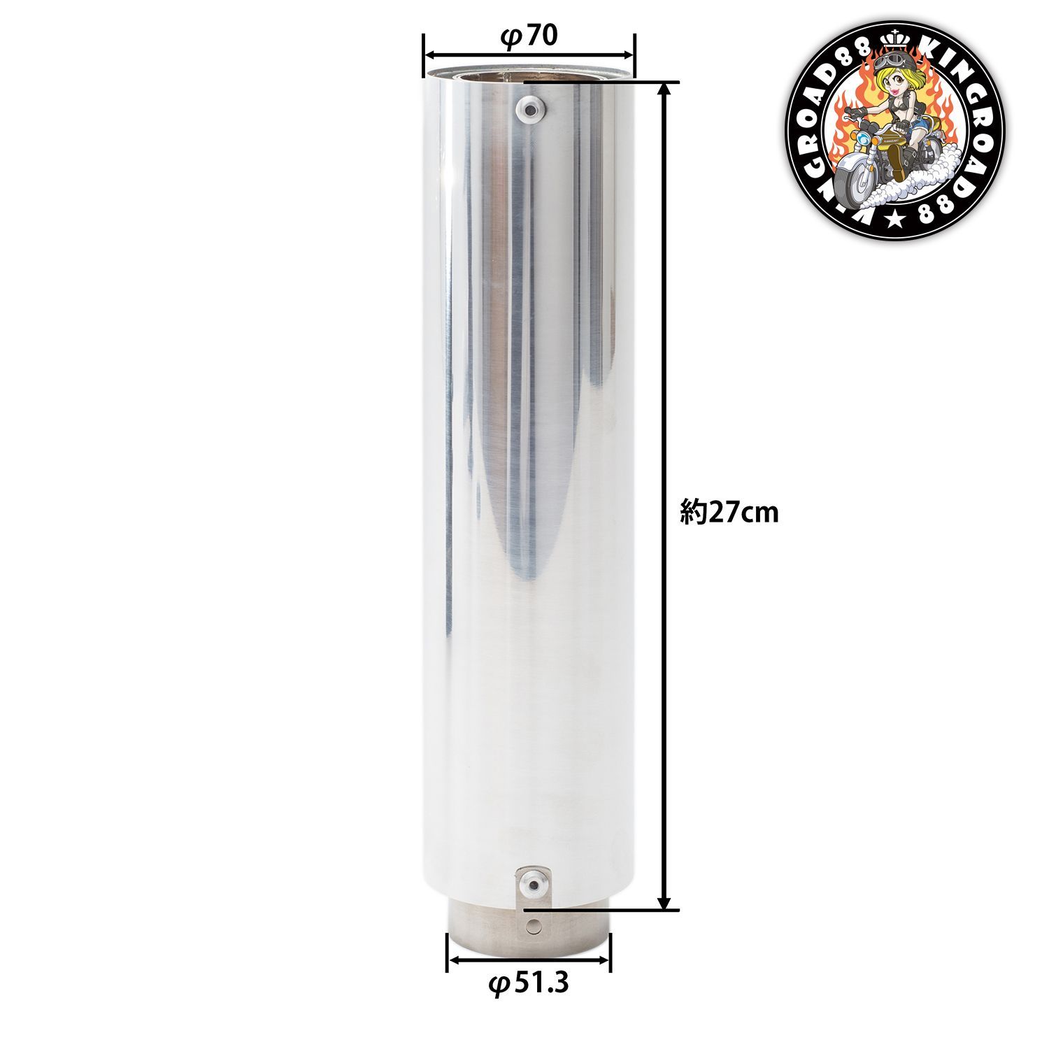 新商品】ヤマハ XJR400 前期 4HM マフラー KingRoad88 KinPachi管 フル