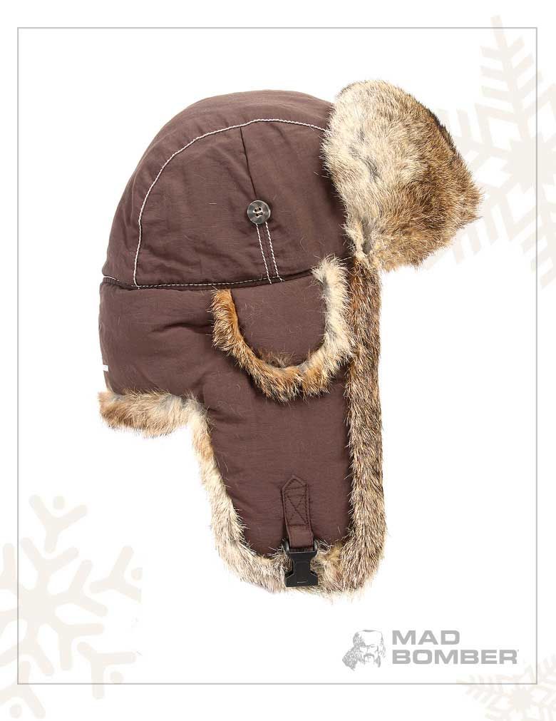 305CHOC MAD BOMBER ロシア帽子 マッドボンバーハット ラビット ファー