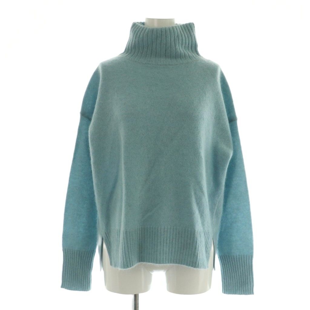 ティッカ TICCA ヤクタートルネックプルオーバー ニット セーター 長袖 F ブルー |MY OS