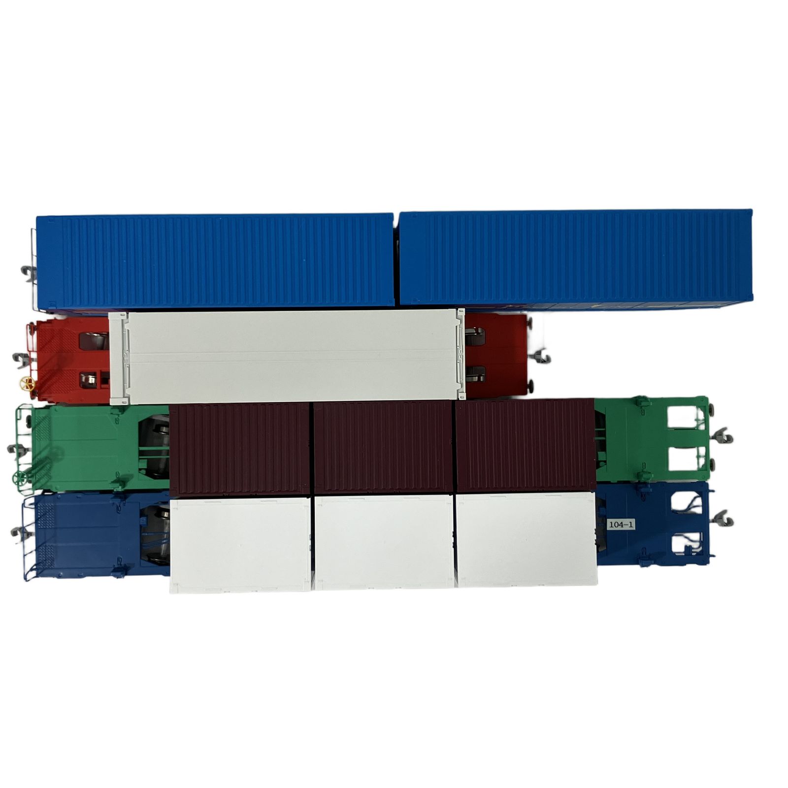 TOMIX HO-718/HO-720/HO-722/HO-723 コキ106 200 250000 104 コンテナ