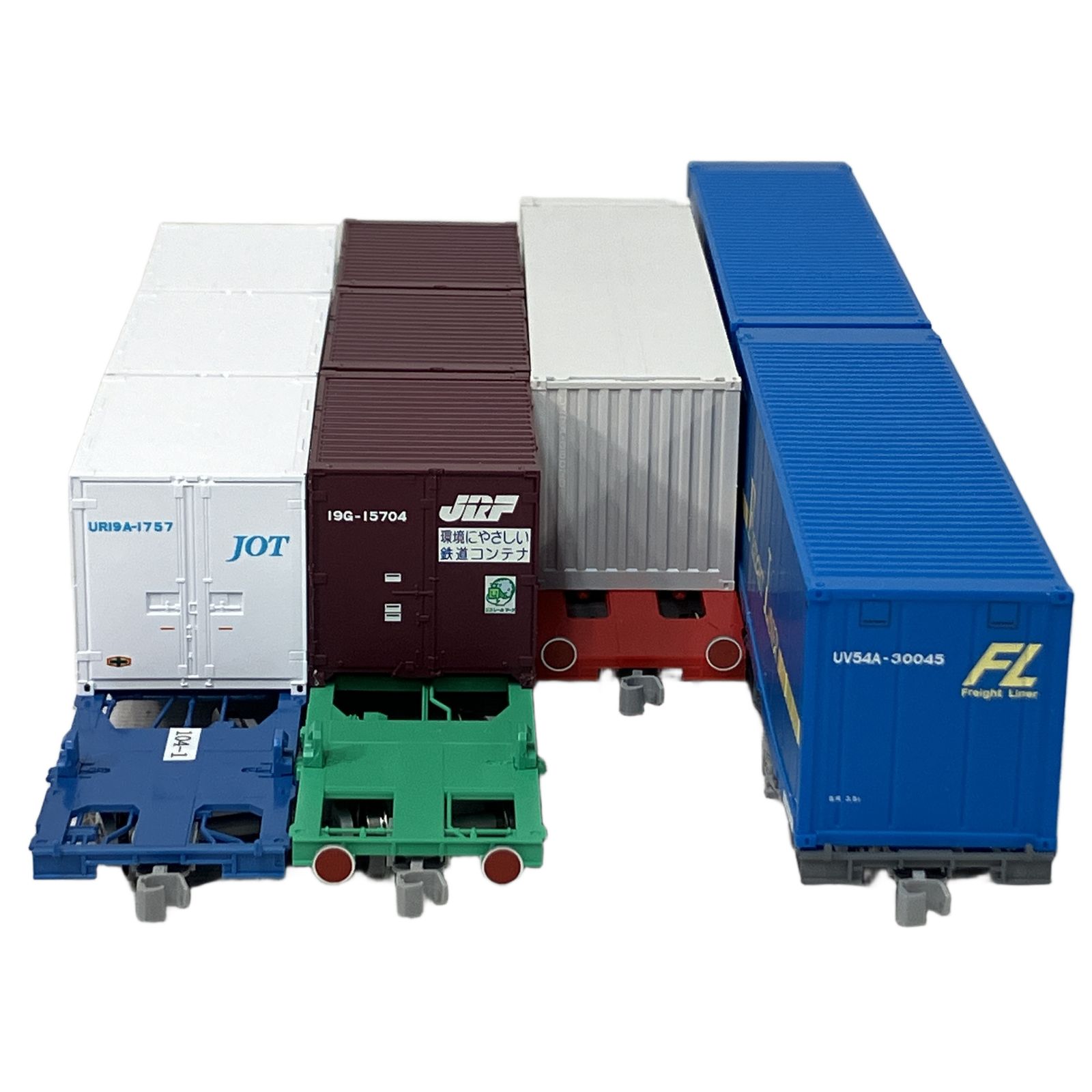 TOMIX HO-718/HO-720/HO-722/HO-723 コキ106 200 250000 104 コンテナ