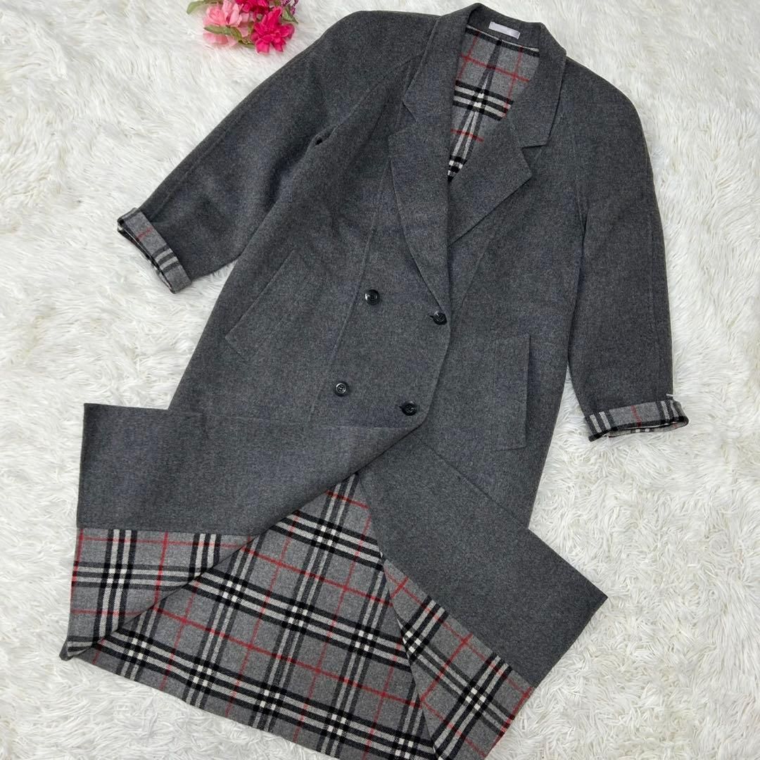 極美品/M】BURBERRYS バーバリーズ チェスターコート ロングコート