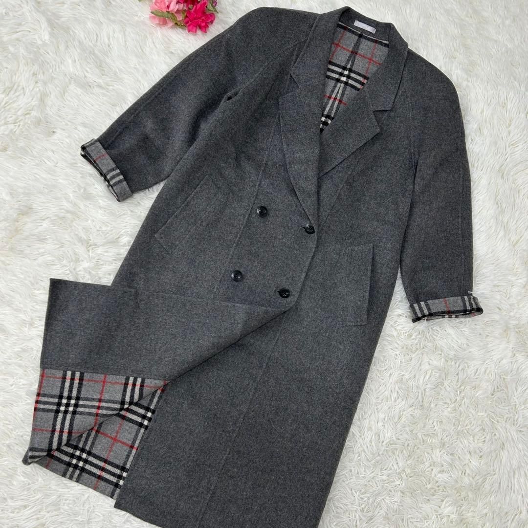 極美品/M】BURBERRYS バーバリーズ チェスターコート ロングコート