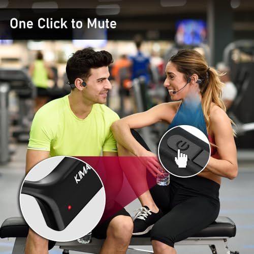 新品】ワイヤレス完全防水マイク 2.4G無線フィットネスヘッドセット