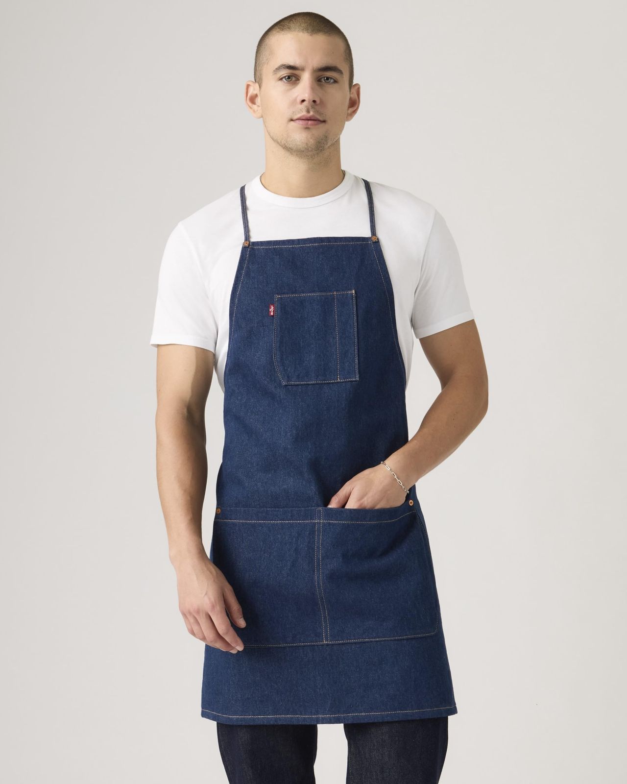 Levi's デニムエプロン OS 新品未使用 新品 Levi's(リーバイス) エプロンデニムエプロンユニセックス大人