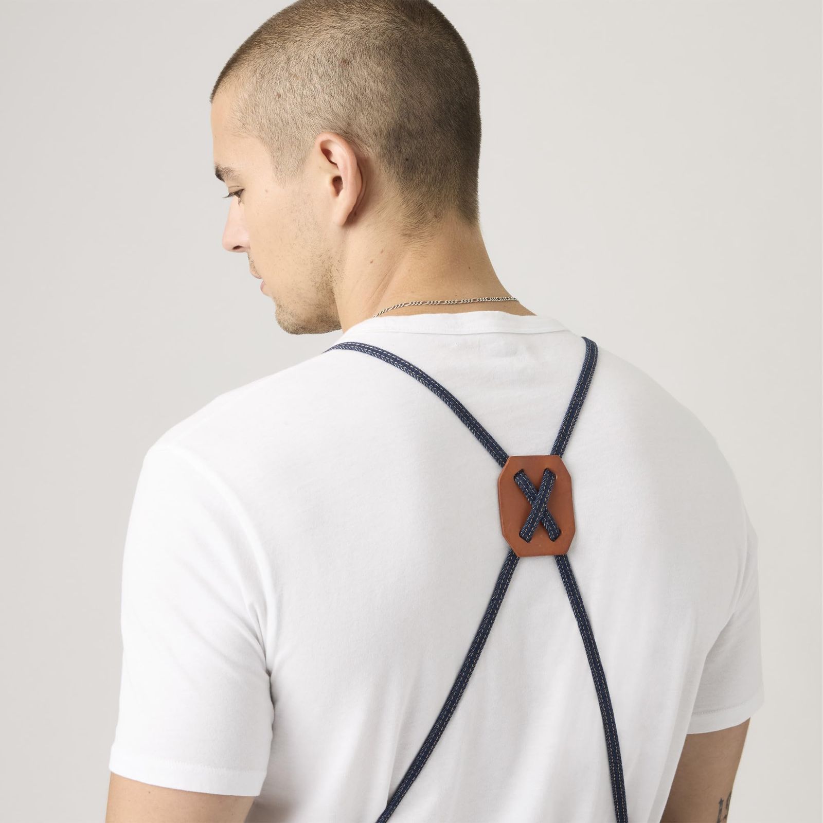 エプロンデニムエプロンユニセックス大人