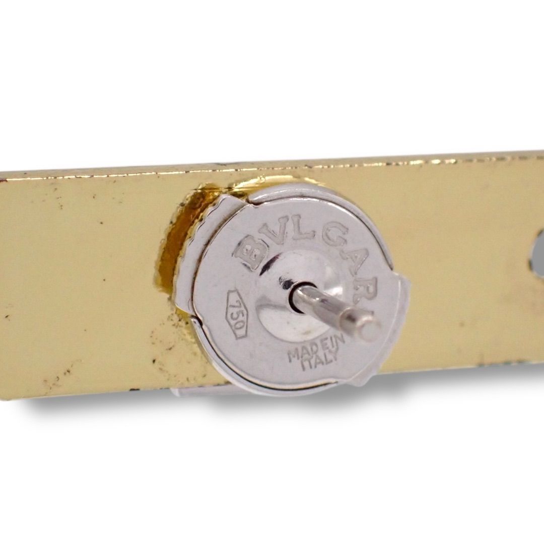 BVLGARI ブルガリ ルチア ダイヤ ダイヤモンド ピアス 750 K18 WG