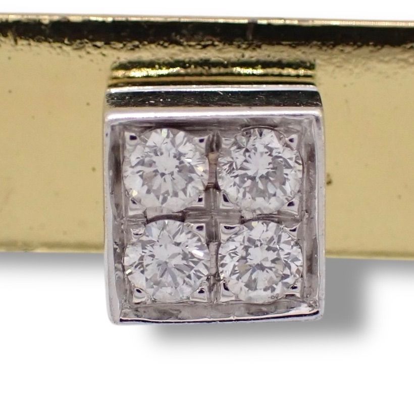 BVLGARI ブルガリ ルチア ダイヤ ダイヤモンド ピアス 750 K18 WG