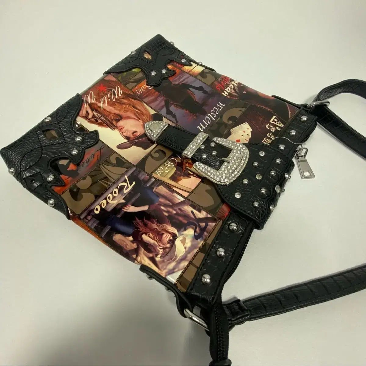 ヴィンテージ ウェスタン スタッズ クロスバッグ